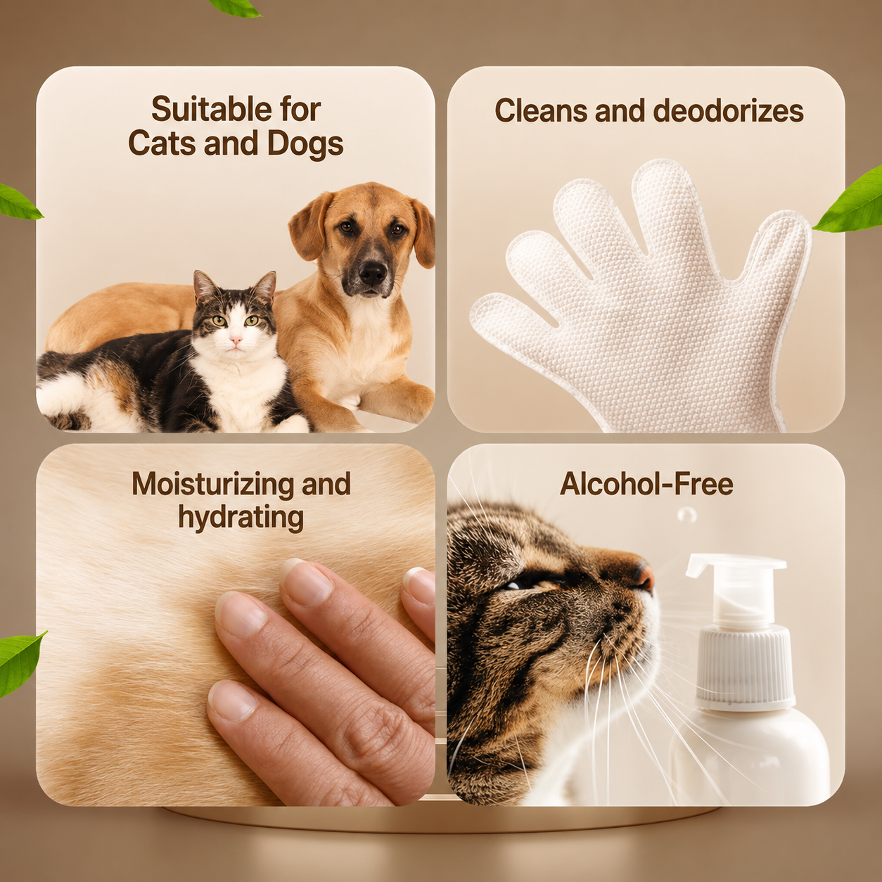 Dretitude® Pet Glove Wipes