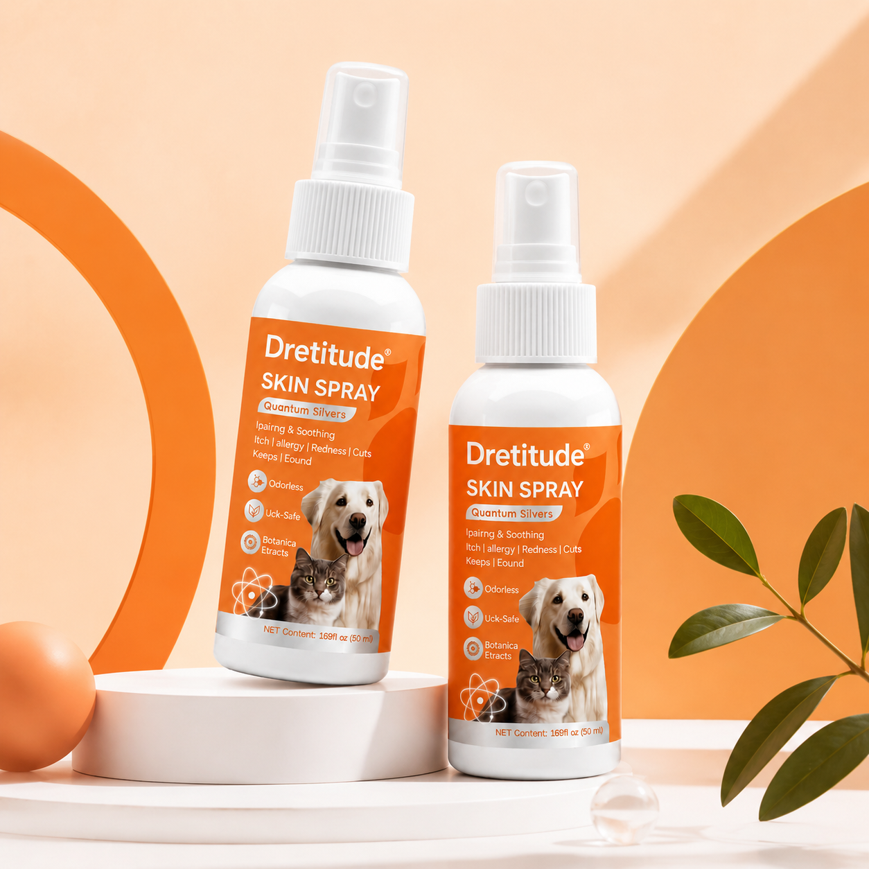Dretitude® Probiotic Paw Spray