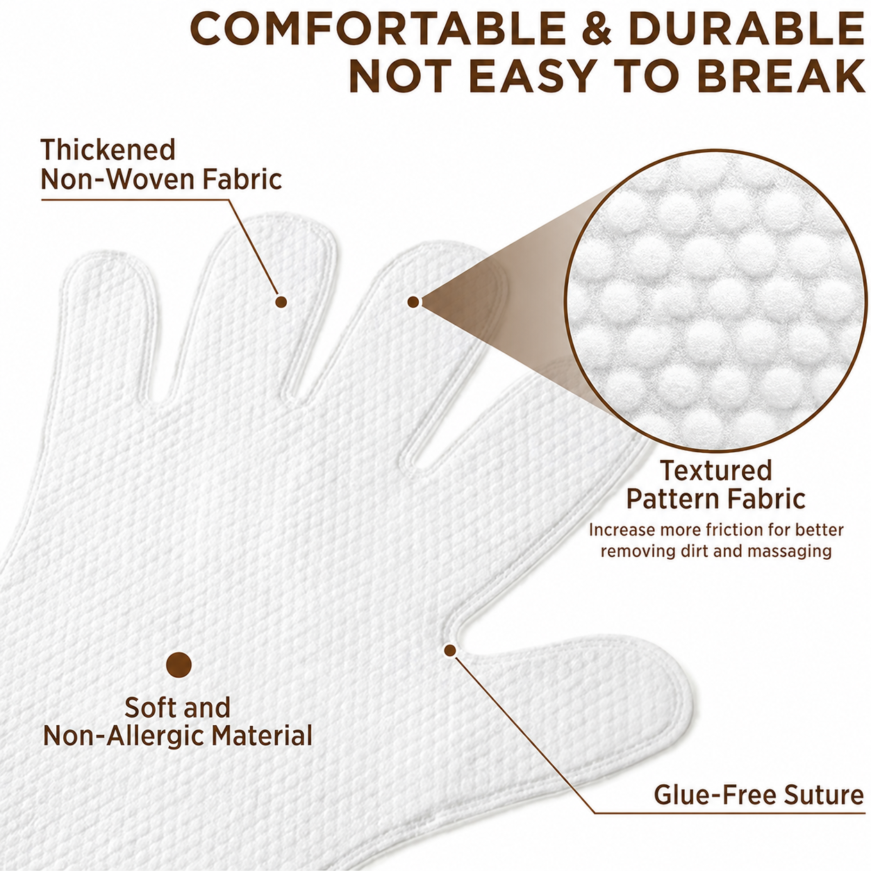 Dretitude® Pet Glove Wipes