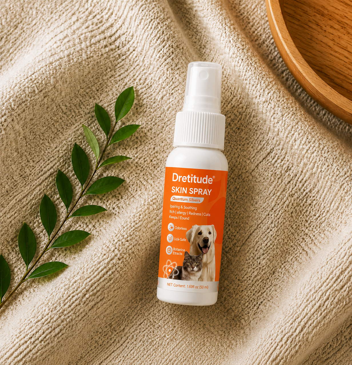 Dretitude® Probiotic Paw Spray