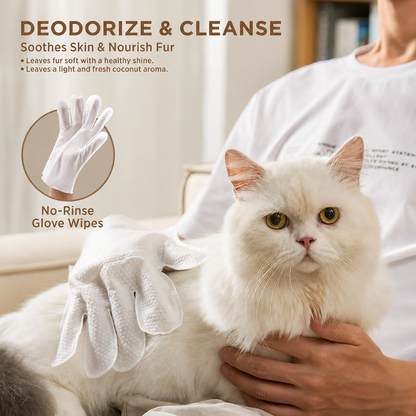 Dretitude® Pet Glove Wipes